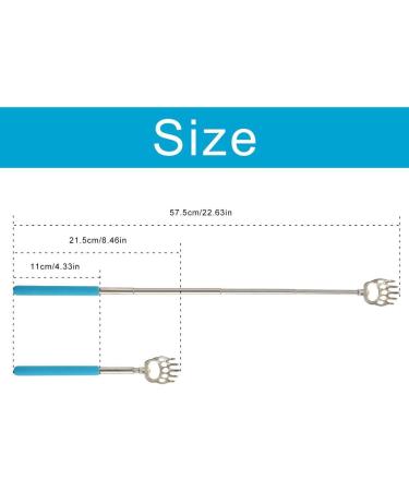 Ieron Back Scratchers for Men - Portable Bear Claw Metal Massager Set (4 Pieces) - Perfect for Itch Relief & Relaxation - Buy Online on GoSupps.com