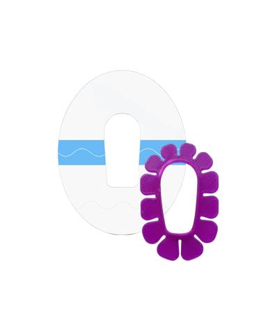 Dexcom G6 Adhesive Patches-40pack Invisible Waterproof G6 Overpatch and 1pack Plastic Shield for G6 (Purple) - Buy Online on GoSupps.com