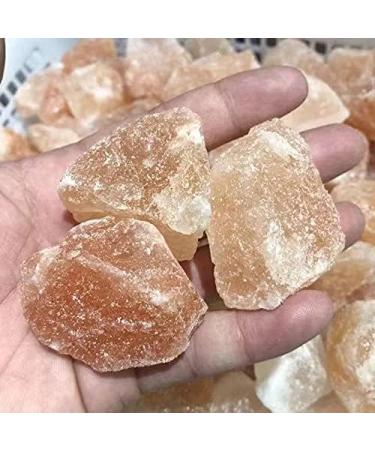 Natural raw Quartz Rock Gypsum Orange Selenite Crystal Rough Stone 4pc - Buy Online on GoSupps.com