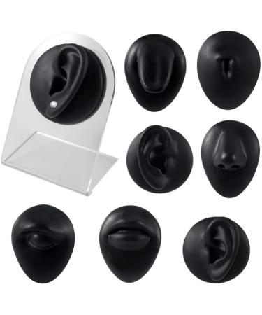 Soft Silicone Mouth&Nose Model Human Ear Mouth Eye Tongue Navel Model Display Simulation Props Display Tools for Je Teaching - Buy Online on GoSupps.com