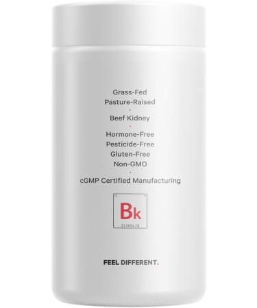 Codeage Grass Fed Beef Kidney Supplement - Freeze Dried Non-Defatted Desiccated Glandulars Nutrition Bovine Pills Pasture Raised Beef Vitamins - Non-GMO -180 Capsules - Buy Online on GoSupps.com