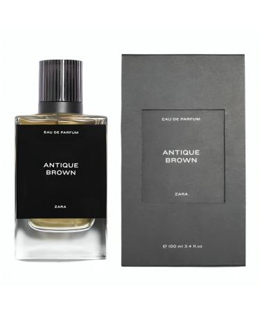 Zara Antique Brown Cologne for Men EDP Eau De Parfum 100 ML (3.4 FL. OZ)