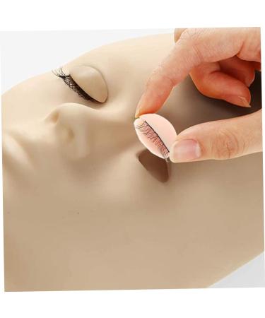 FRCOLOR 4 Pairs Eyelash Eye Shape Removable Eyelid Practice Eyelashes Eyelids Eyelash Replacement Eyelids Eyelash Training Eyelids Practice Eyelids With Eyelashes Silica Gel Extend Make Up 1 - Buy Online on GoSupps.com