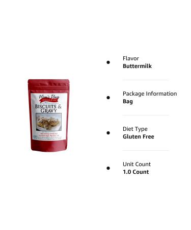 Mom's Place Gluten Free Biscuits & Gravy Mix - Buy Online on GoSupps.com