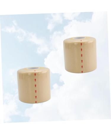 2 Rolls Waterproof Ankle Tape - Self Adhering Sports Bandages for Knee & Car Windshield | Fake & Mouth Sports Tape | Durable Artificial Membrane Twine - Buy Online on GoSupps.com
