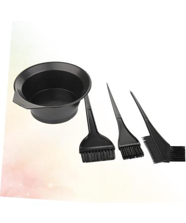 FRCOLOR 12 Sets Hair Dye Bowl Gothic Accessories for Women Reusable Hair Dye Water Ladle Guitar Button Wooden Hairdressing Salon Tool Tool Baking Oil 4-Piece Set - Buy Online on GoSupps.com