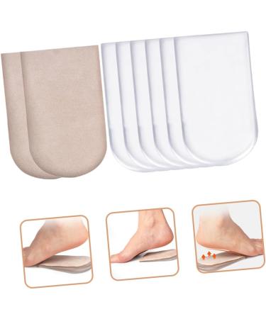 Beaupretty 1 Set Half Size Heel Pad Half Lift Cushions Unisex Heightened Heel Pads Insoles Men Portable Heel Pads Practical Heightened Pads Self-Adhesive Shoe Insole Unisex Heel Cushions - Buy Online on GoSupps.com