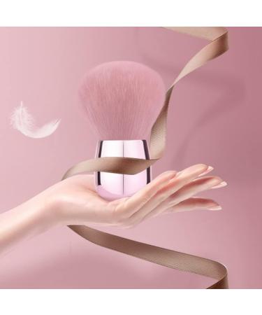 Makeup Powder Brushes Makeup Powder Brushes Foundation Set Face Professional Head Large Mineral Rose Gold 2PCS - Buy Online on GoSupps.com