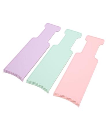 Balayage Highlighting Paddle Set - 3 Color Hair Dye Foil Board with Tooth Surfaces for Perfect Balayage & Hair Bleach - Buy Online on GoSupps.com