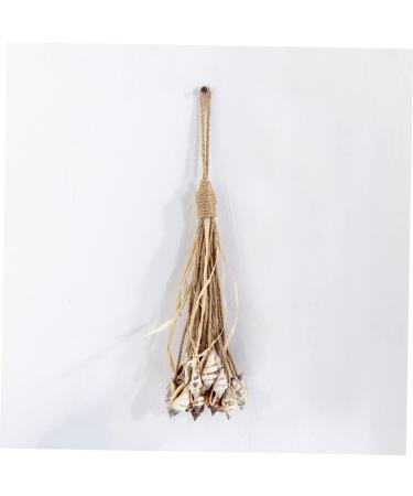 Alipis Wall Hanging Bells String Home Decor Christmas Tree Antique Decorative Bell Hanging Ornament Decorate Shell Photo Wall 42*13cm As Shown - Buy Online on GoSupps.com