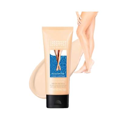 Maquillage Pour Les Jambes Imperm able Sans Transfert Fond De Teint Pour Cicatrices Des Jambes Et Du Corps Maquillage des Jambes pour Varices Fond De Teint Longue ( clat le plus clair)