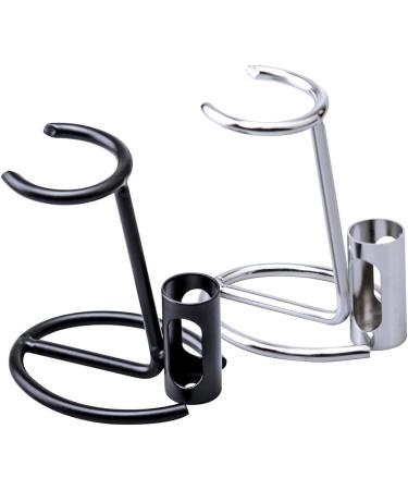 Shaving Razor and Brush Stand Universal Holder for Safety Razor Storage Shave Brush Holder Black. - Buy Online on GoSupps.com