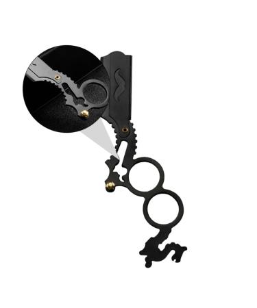 MERRYHAPY 1PC Hair Cutting Razor for Men | Manual Shaving Clippers & Trimming Tool | Multipurpose Foldable Shaver with Razor Oil Holder - Buy Online on GoSupps.com