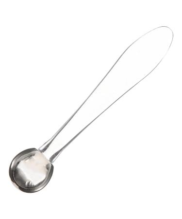 Didiseaon makeup stick eye cream stick make up stick mini spatula Metal mini spatula for cosmetics applicator face eye cream spatula for skincare cream essence small make up