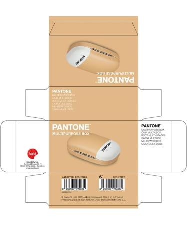 Balvi Multipurpose Box - Orange Pantone Storage for Contact Lenses & Small Jewelry | International Shipping - Buy Online on GoSupps.com