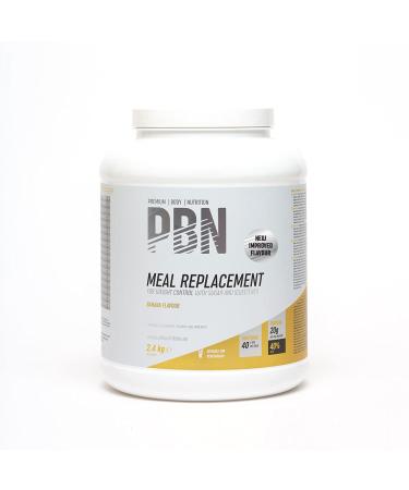 PBN - Premium Body Nutrition Meal Replacement Banana, 2.4kg, New Improved Flavor