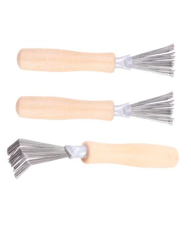 UKCOCO Lot De 3 Outils Nettoyage Peignes Et Brosses Cheveux Petites Griffes L g res En Plastique Pour Usage Domestique Et Voyage Nettoyant Cheveux Pratique Et Portable
