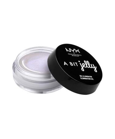NYX Cosmetics A Bit Jelly Gel Illuminator Opalescent 01 0.53 ounces 15.02 g (Pack of 1) Opalescent 01