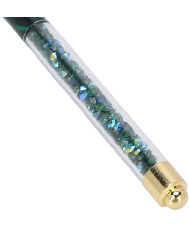 Manicure Liner Pen Nail Rhinestone Picker Dotting Pen Nail Art DIY Decoration Tool for Household Nail Shop (Dark green stripes (short pull cord)) - Buy Online on GoSupps.com