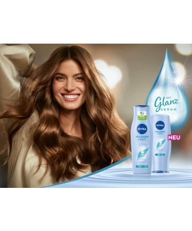 Nivea Volume & Strength Conditioner 200ml | pH Balance Bamboo Extract for Visible Volume & Shine | International Shipping Available - Buy Online on GoSupps.com