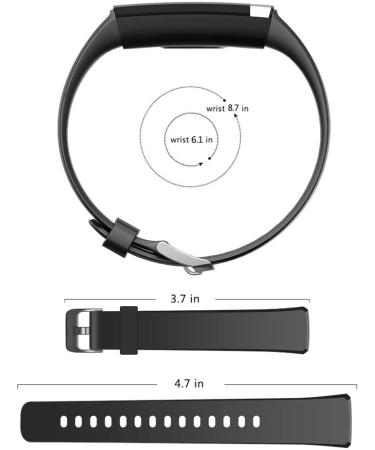 MorePro V19 Fitness Tracker Band - Adjustable Classic Sport Strap (Black) - Buy Online on GoSupps.com