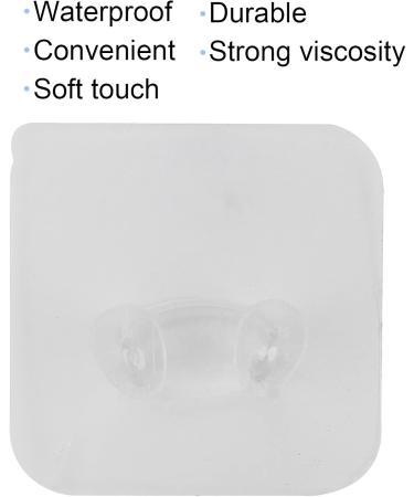 Natudeco 10-Piece Self-Adhesive Shaving Hooks - Wall Organizer for Cell Phones Towels & Razors - Durable Sticky Wall Hangers - Buy Online on GoSupps.com