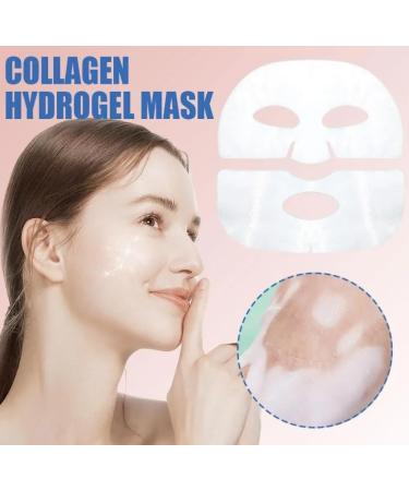  benshop 10PCS Facial Mask Collagen Deep Moisturizing Collagen Protein Hydrogel Soft Gel Mask for Women Skin Care Products - Buy Online on GoSupps.com