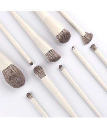 10 Makeup Brushes Set - Fuel Injection Pipe Makeup Tools for Beginners | 10pcs Professional Quality - Buy Online on GoSupps.com