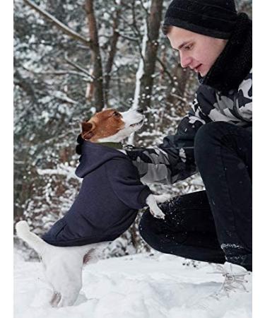 6-Piece Dog Hoodie Sweater Set with Hat for Small Dogs - Winter Pet Clothes for Chihuahua - XXS Size - Buy Online on GoSupps.com