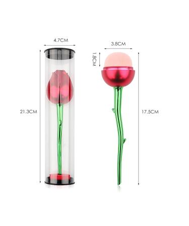 Buy BinaryABC Rose Flower Makeup Brush - Loose Powder & Buffing Brush for Flawless Blending | International Shipping - Buy Online on GoSupps.com