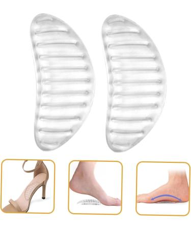 FRCOLOR 12 Pairs Striped Arch Pads - Nonslip Gel Support Insoles for Men & Women Foot Arch Cushioning - Buy Online on GoSupps.com