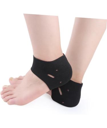 DOITOOL 2 Pairs Anti-Cracking Socks Heat Socks Moisturizing Socks Hydrating Socks Plantar Socks Toeless Socks Foot Protectors for Feet Moisturizer Socks Silicone Gel Heel - Buy Online on GoSupps.com