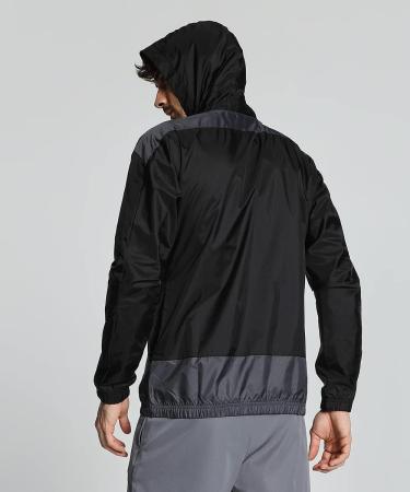 PUMA Men s teamGOAL 23 Training Rain Jacket - Black-Asphalt | Buy Now for Ultimate Performance & Comfort - Buy Online on GoSupps.com