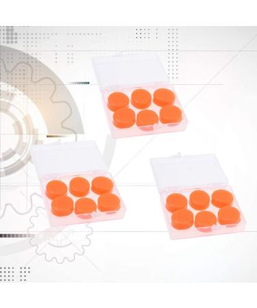 18Pcs Reusable Silicone Earplugs - Ear Safety Sound Plugs for Swimming Noise Reduction Adults & Kids - Buy Online on GoSupps.com