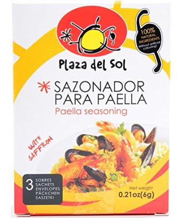 Plaza Del Sol Paella Seasoning (3 x 6 g)