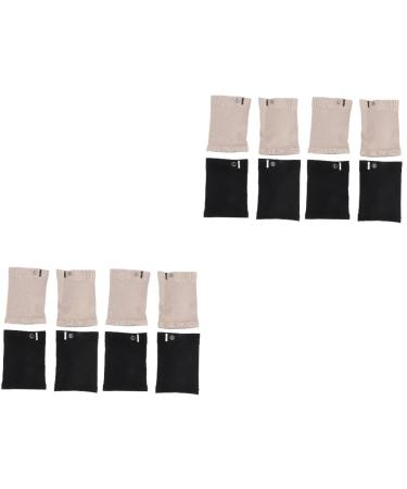 FOMIYES 4 Pairs High Arch Support Shoe Mats Planter Orthotic Arch Support Pad Arch Supports Plantar Support Brace Arch Cushion Pads Shoe Filler Foot Men and Women Socks