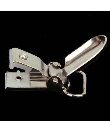 Pack of 10 Oval Pacifier Suspender Clips | Size 25 3.5 cm | Craft Accessories for Pacifier Holders & More - Buy Online on GoSupps.com