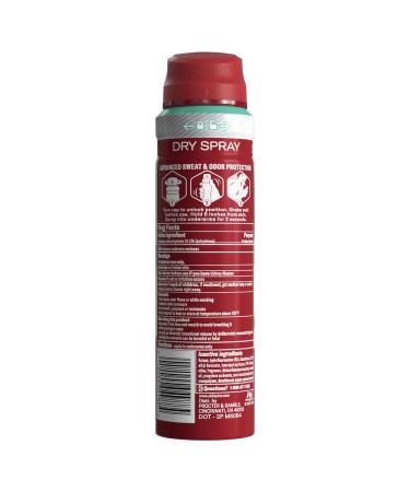 Old Spice Men's Antiperspirant & Deodorant Invisible Dry Spray Pure Sport Plus - 24/7 Odor Protection (Pack of 3) - International Shipping Available - Buy Online on GoSupps.com
