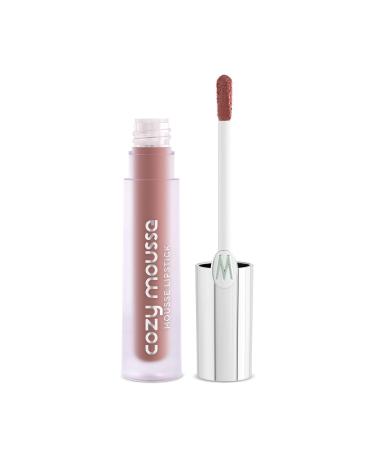 WYCON Cosmetics COZY MOUSSE Velvety finish mousse lipstick with creamy texture and cloudy effect - 03 TASTY BISCUIT