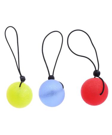 Oatipho grip ball 3 pc. Strengthen Ball fitness hand therapy therapy therapy powers Power balls exercises squeezeball fitness equipment wristy handling tool gymnastics ball stress balls as shown