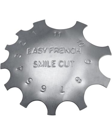 dijiusidy Nail Plate C-shaped Manicure Trimmer Reusable Stainless Steel Sharpen Sharp Curves Line Tool Heteromorphic Style Design - Buy Online on GoSupps.com