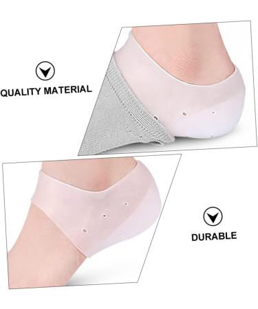 NOLITOY Heel Cover Protection Pads - 2 Sets White Man's Sebs Sole of Foot - International Shipping Available - Buy Online on GoSupps.com