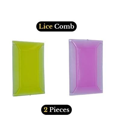 Double Sided Lice Removal Combs & Silk Hair Scrunchies - Effective Lice Treatment & Stylish Accessories for All Hair Types - Buy Online on GoSupps.com