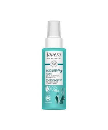 lavera Hydro Refresh Face Mist - Organic Algae & Natural Hyaluron Acids - Natural Cosmetics - Vegan - certified - 100ml