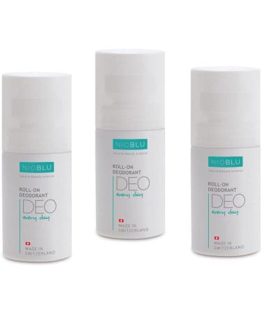  Generisch NIOBLU Pack of 3 roll-on deodorants 50 ml - Buy Online on GoSupps.com