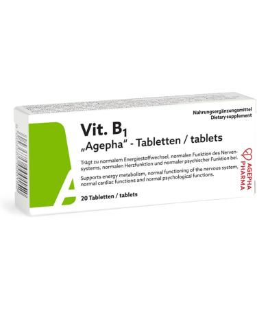 High Dose Vitamin B1 Tablets for Nerve Pain & Nervous Disorders - Supports Memory, Concentration & Metabolism - EU Quality - Additive-Free - Buy Online on GoSupps.com