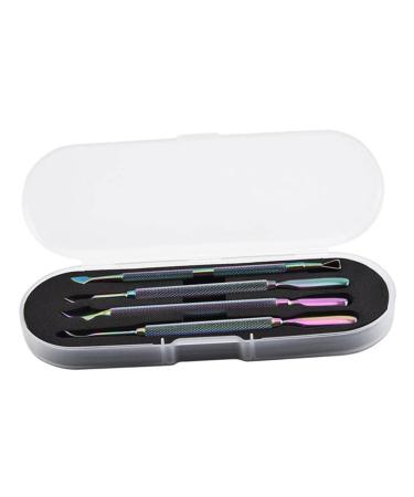 Beavorty 1 manicure kit manicure tools nail tool Fingernails Scraper Nail Cuticle Pusher Nail Art Accessories Manicures Tools Nail Art Supplies nail polish Metal armor remover
