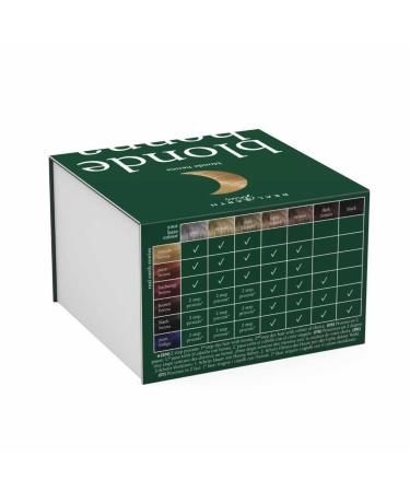 Blonde Henna ORGANIC 250g - Herbal Hair Color for Blonde | Real Earth Stories | Made in India | Natural Hair Dye - Buy Online on GoSupps.com