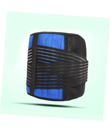 Buy NOLITOY Breathable Adjustable Waist Support Belt | XXL Black Lumbar Support for Back Pain Relief - International Shipping Available - Buy Online on GoSupps.com