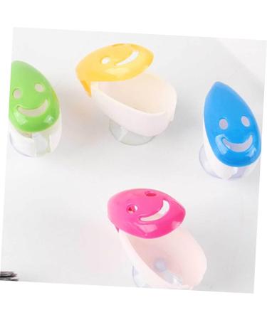 Cabilock 12-Pack Dustproof Toothbrush Covers & Holders - Wall-Mounted Ventilated Caps with Child Smile Design - Perfect for International Shipping - Buy Online on GoSupps.com